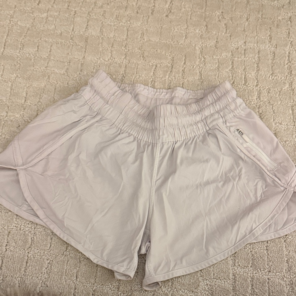 Lululemon athletica track that white shorts